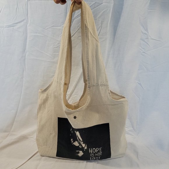 Canvas "Daryl Dixon" tote bag, NEW, UNUSED - Picture 3 of 9